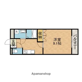 ヴェルジェ【2階】の間取り