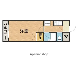 末広15番館【1階】の間取り