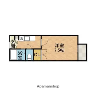 ウエストサイドヴィレッジ【1階】の間取り