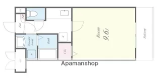 ルーセント・ヒル【3階】の間取り