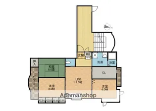 サンシャイン茨木PARTⅡ【1階】の間取り