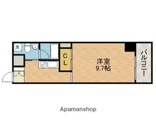 グランヴァレー彩都【4階】の間取り