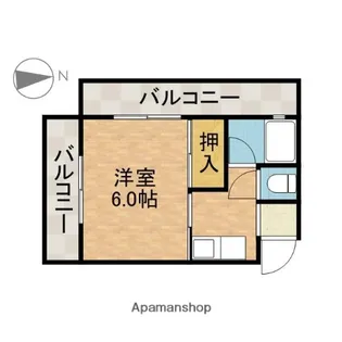 王子ビル【4階】の間取り