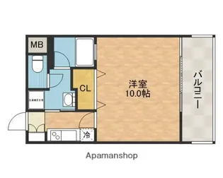 ラ・メゾン・リュミエール彩都【2階】の間取り