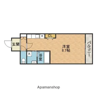 フェリーズ茨木【3階】の間取り