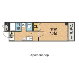 ヴィ・ラージュ吉田【3階】の間取り