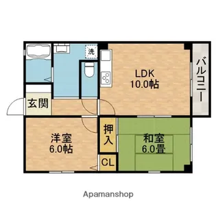 メルデシオン【2階】の間取り