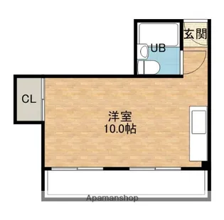 IN茨木ハイツ【3階】の間取り