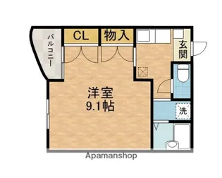 ディアコート【2階】の間取り