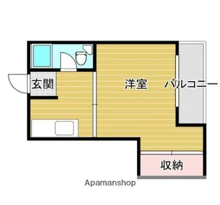 玉木マンション【2階】の間取り