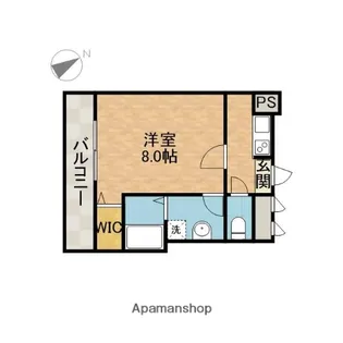 ヘーベルメゾン信【3階】の間取り