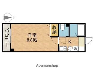 コラソン パラシオ【3階】の間取り