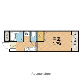 ウエストコーポ【3階】の間取り