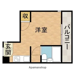 レジデンス茨木【3階】の間取り