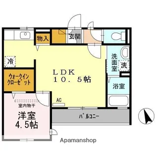 プリマクラッセ【2階】の間取り