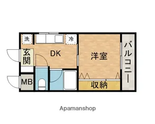 サニーコート・ロワジール【3階】の間取り