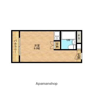 シャルム茨木【3階】の間取り