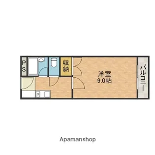 宮元7番館【2階】の間取り