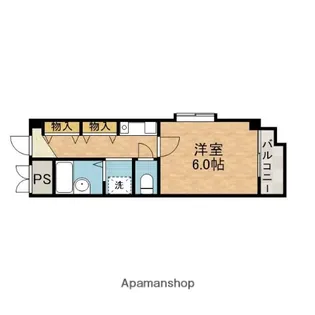 シェリール茨木【5階】の間取り