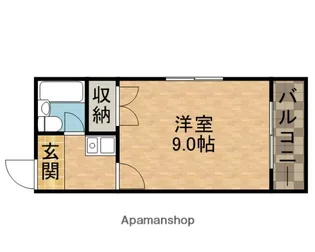 エルムマンション【3階】の間取り
