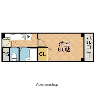 プラザハイツ見付山【3階】の間取り