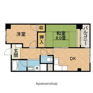 メゾン茨木西駅前【2階】の間取り