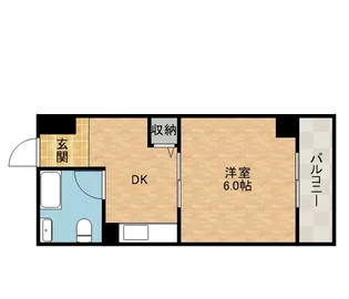 メゾン茨木【3階】の間取り