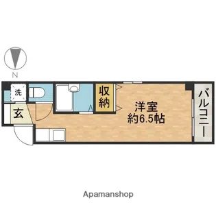 FLAT S.M.P【2階】の間取り