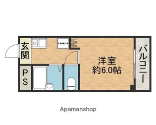 ロイヤルミサワ【2階】の間取り