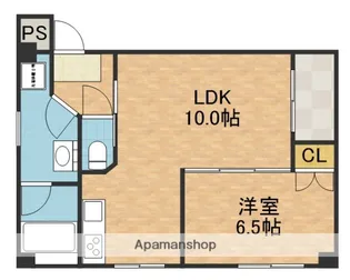 TOMYUフラットⅡ【3階】の間取り
