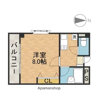 セリバノーブル【2階】の間取り
