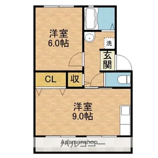 田中マンション【4階】の間取り