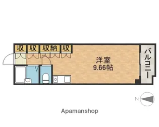 NAVI2【7階】の間取り