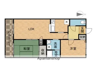 ケイズコート【3階】の間取り