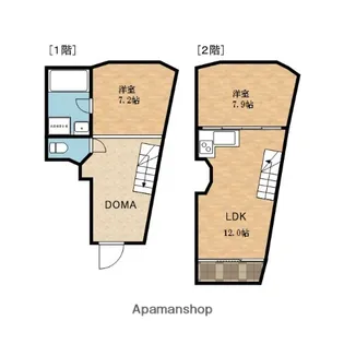 CURVA【2階】の間取り