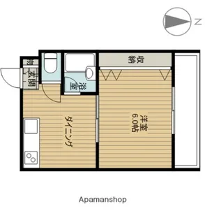 クリスタルシャトー【2階】の間取り