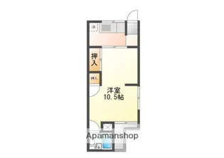 ヴィラ新芦屋【2階】の間取り