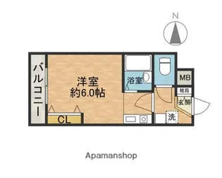 ステラガーデン茨木EAST【2階】の間取り