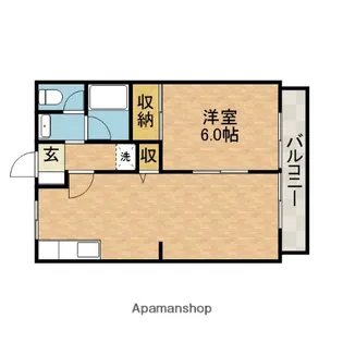 フォーチュン【2階】の間取り