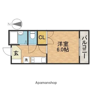 メゾンコラージュ【2階】の間取り
