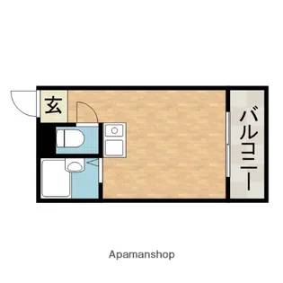 ペーパームーン長野東【3階】の間取り