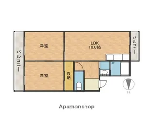 You Court【3階】の間取り