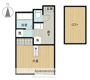メゾン丸美【2階】の間取り