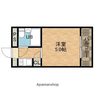 ラフィーネ千里丘【3階】の間取り