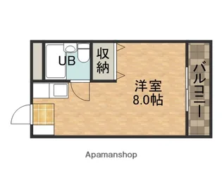レジデンス曽根田【1階】の間取り