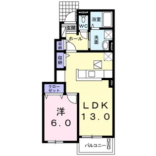 グランアンジュ1【1階】の間取り