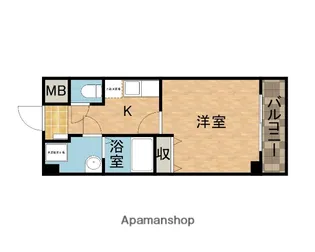 オーク南茨木【5階】の間取り