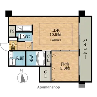 BONNE RECOLTE(ボンヌ レコルト)【5階】の間取り