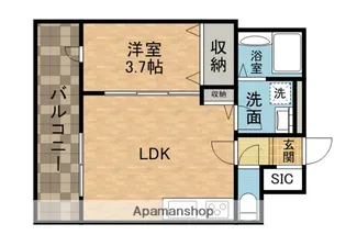 ブランシェトワ【2階】の間取り