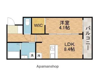 アヴェニール千里丘東【1階】の間取り